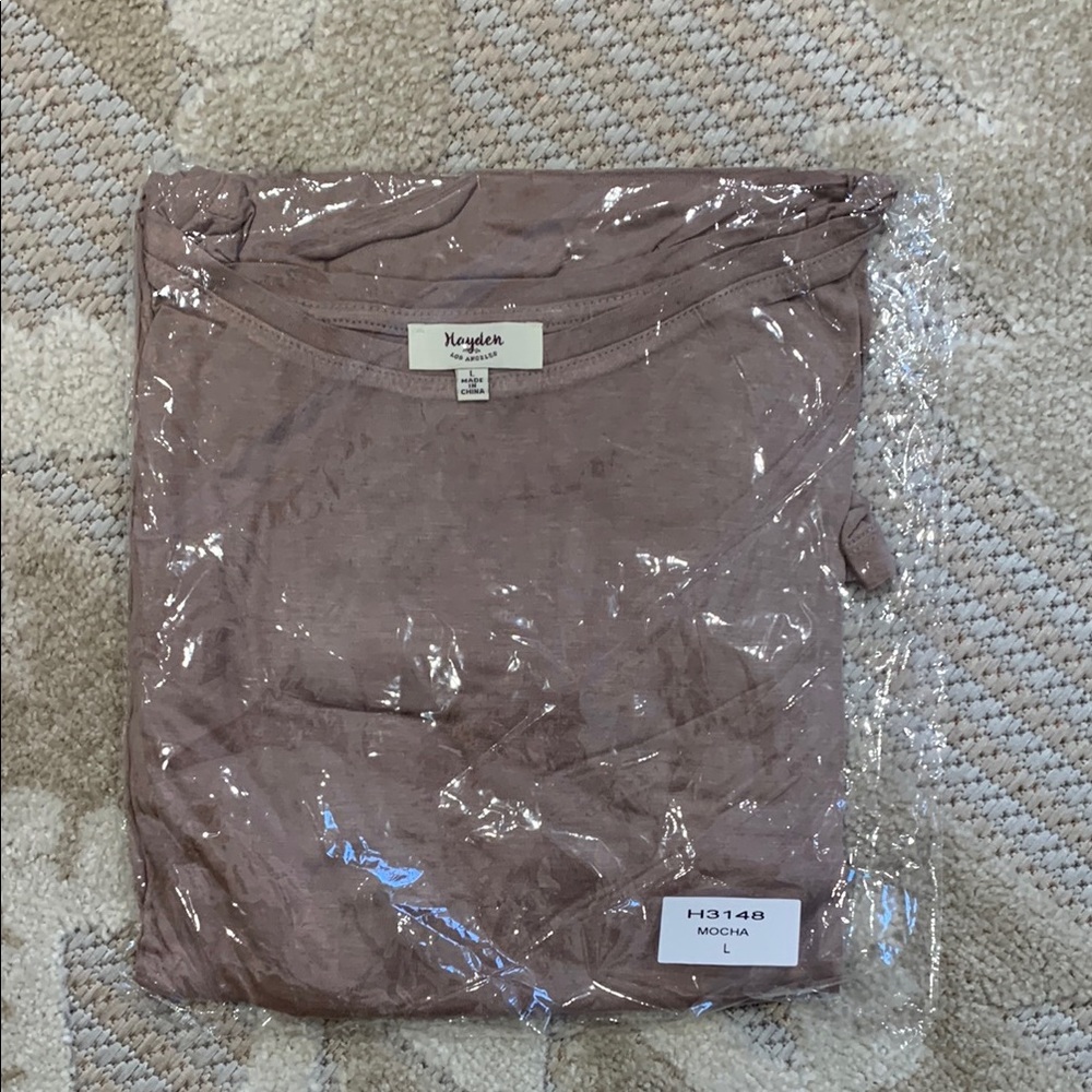 🆕 Women’s Hayden LA Casual Tan Long Sleeve Dress - Picture 8 of 8